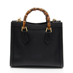 Gucci Cuir Leather Diana Small Tote