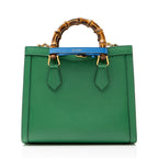 Gucci Cuir Leather Diana Small Tote