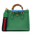 Gucci Cuir Leather Diana Small Tote