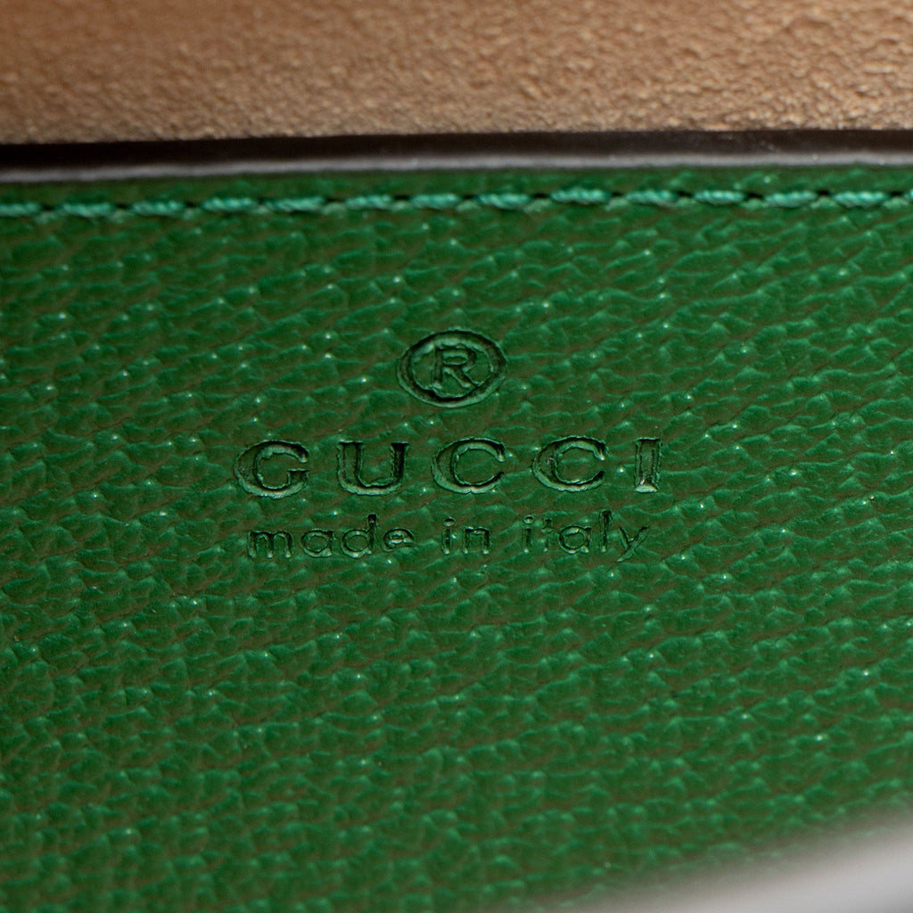 Gucci Cuir Leather Diana Small Tote