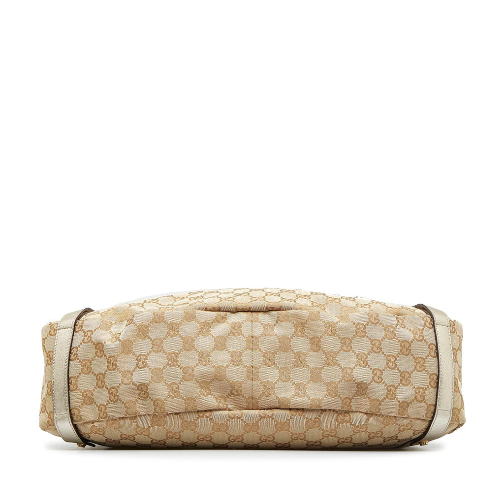Gucci D-Ring Gg Canvas Pelham Shoulder Bag (SHG-GW8OCw)