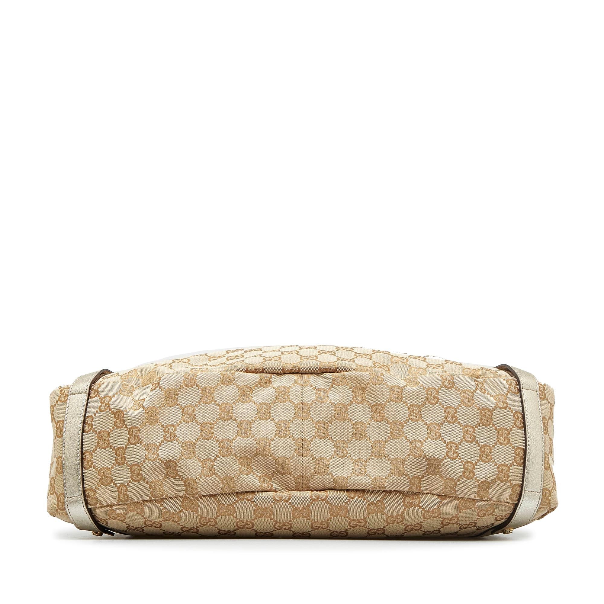 Gucci D-Ring Gg Canvas Pelham Shoulder Bag (SHG-GW8OCw)