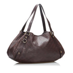 Gucci D-Ring Guccissima Pelham Shoulder Bag (SHG-Ff7VBK)
