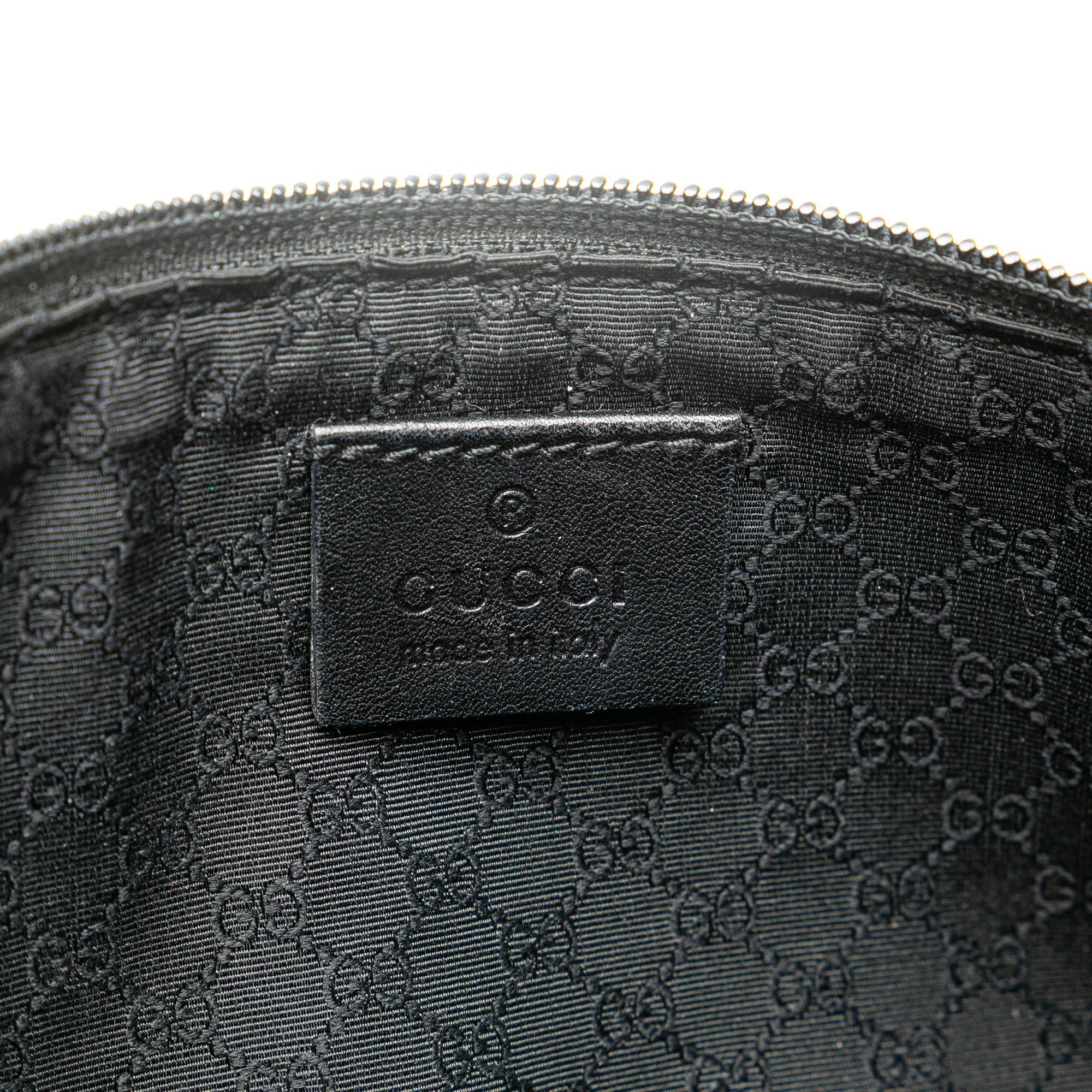 Gucci Denim Boat Shoulder Bag (SHG-WHYtiK)