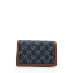 Gucci Denim Dionysus Super Mini Shoulder Bag (SHF-LUnuyX)