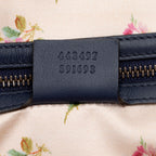 Gucci Denim Matelasse Pearl GG Marmont Small Flap Bag (SHF-JQgdk7)