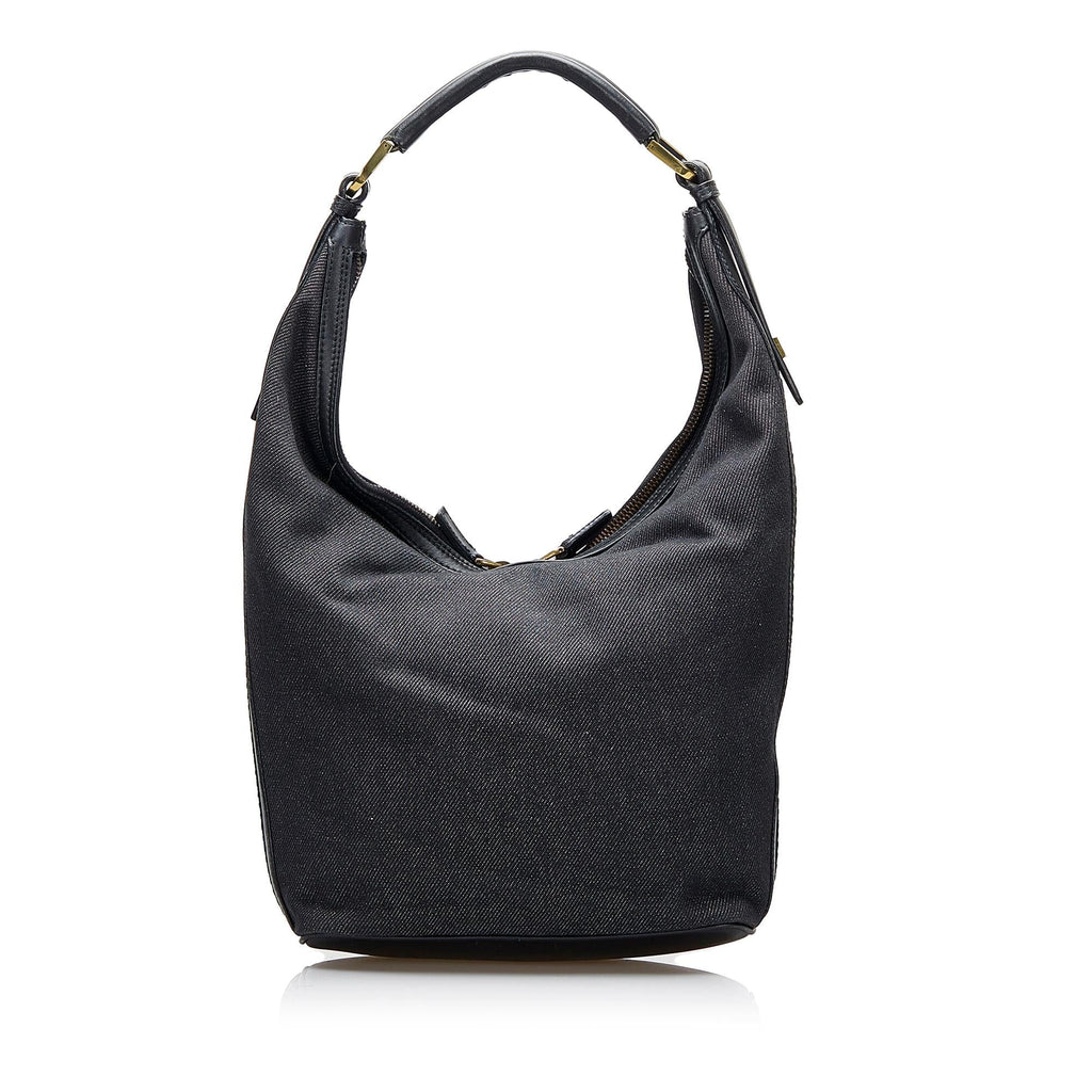Gucci Denim Web Hobo (SHG-wuzFkd)