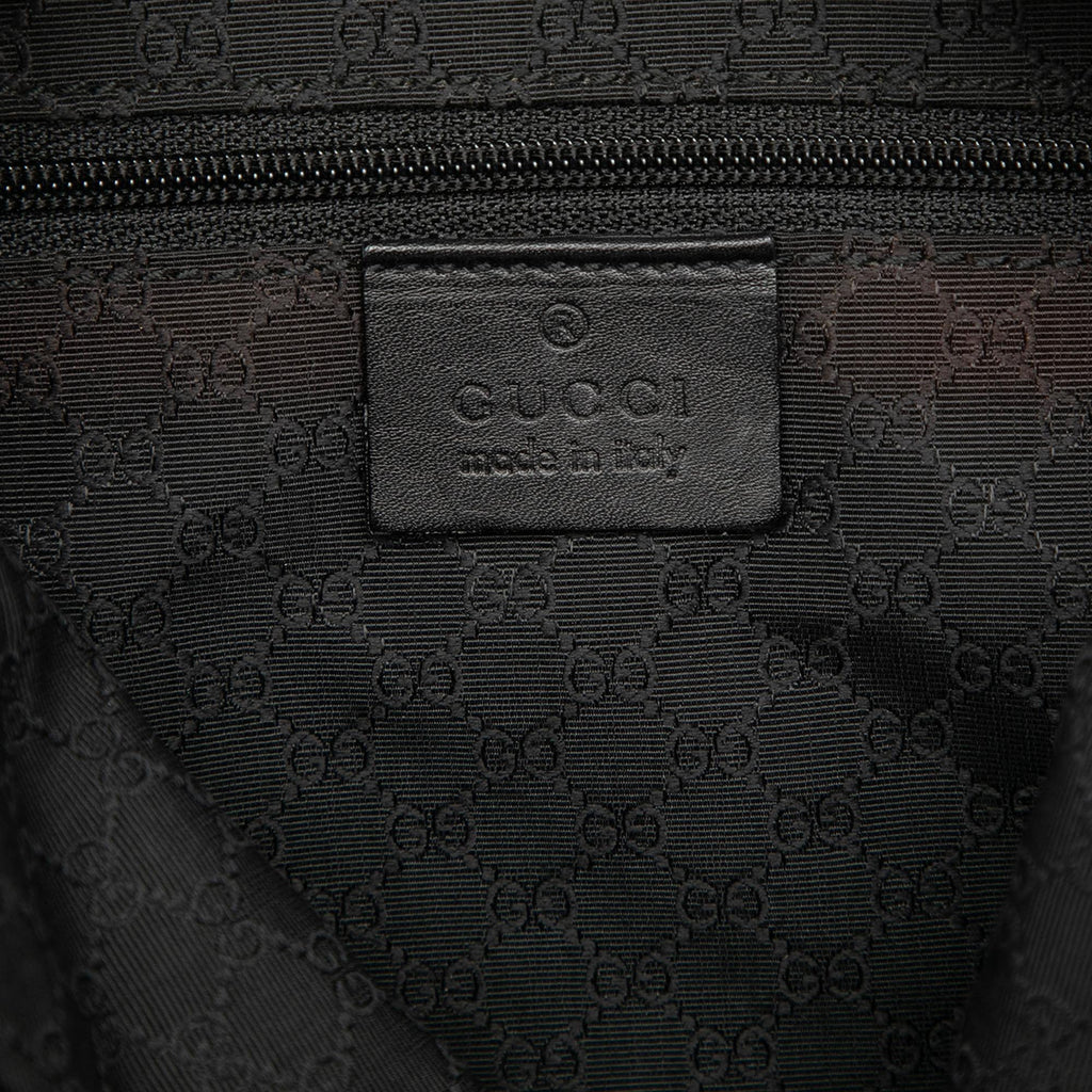 Gucci Denim Web Shoulder Bag