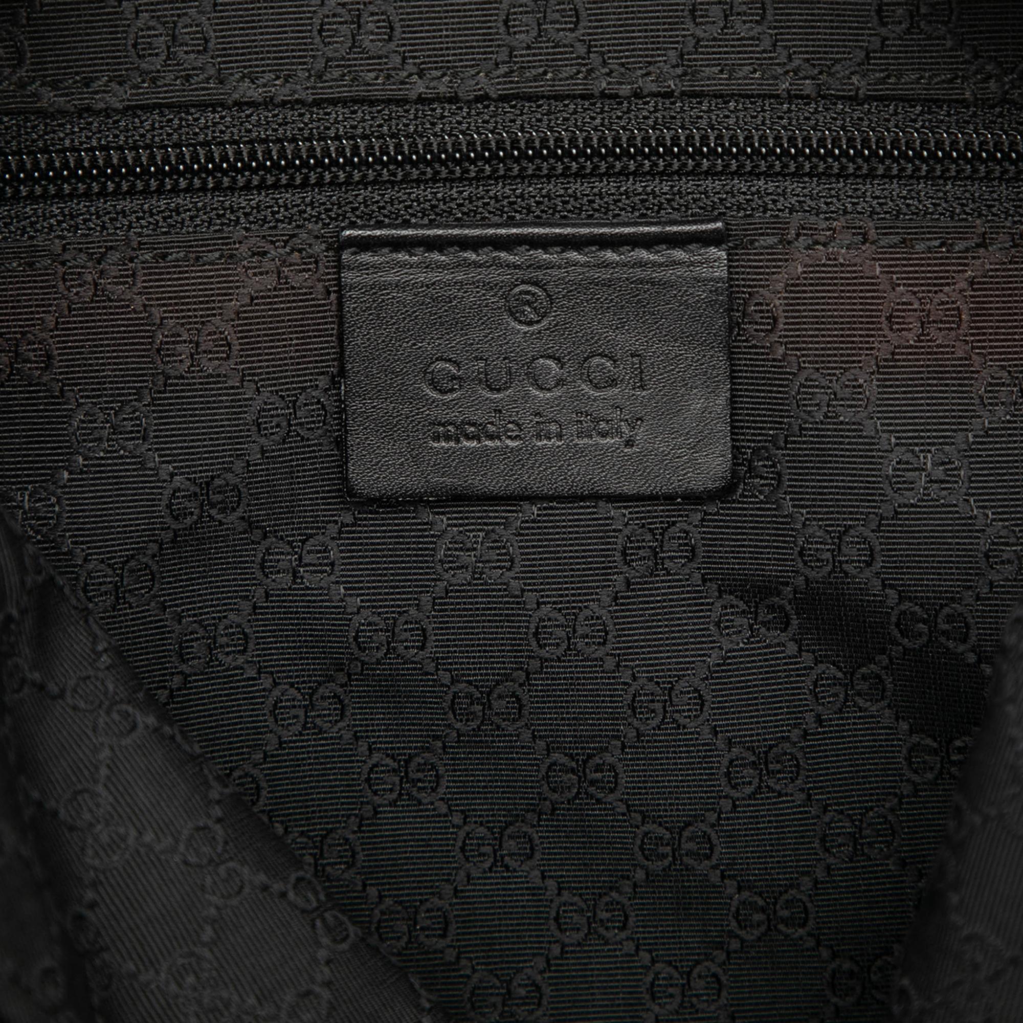 Gucci Denim Web Shoulder Bag