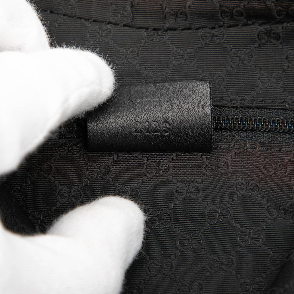 Gucci Denim Web Shoulder Bag