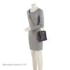 Gucci Diagonal Matelasse Leather GG Marmont Double Zip Mini Camera Bag