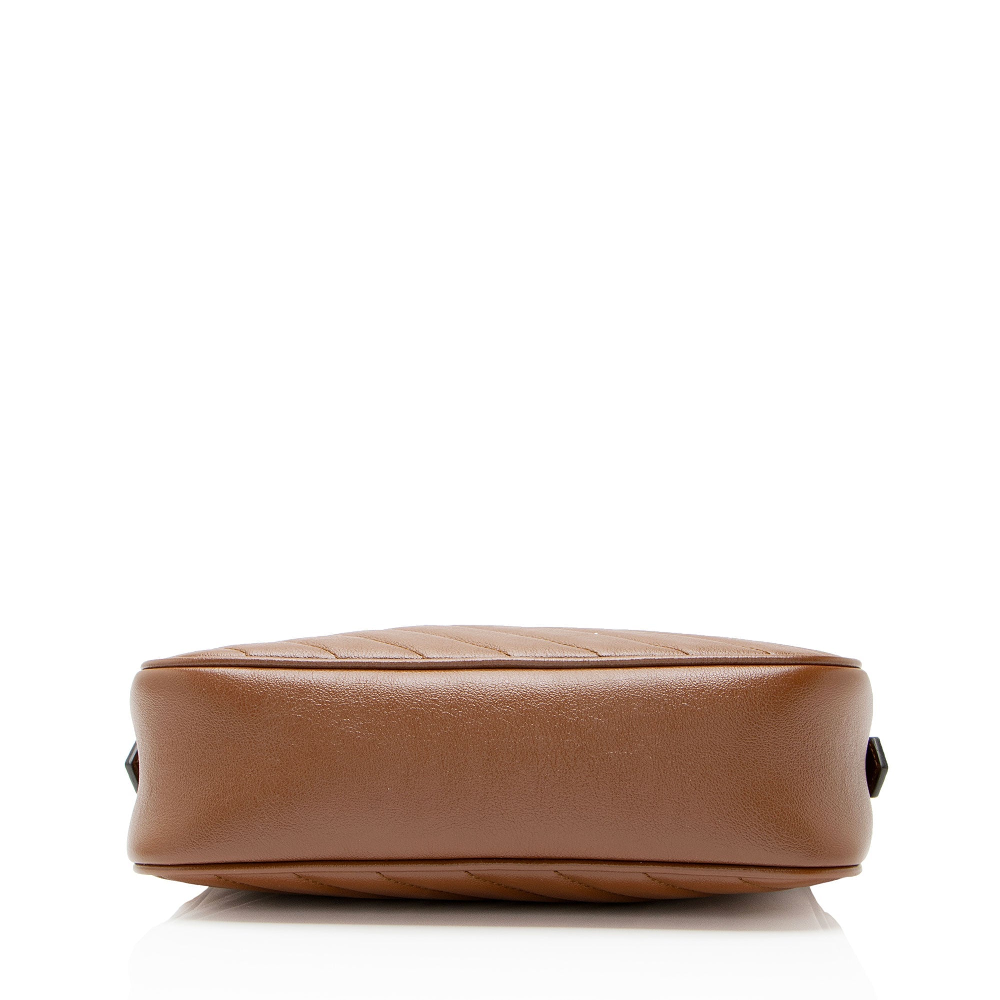 Gucci Diagonal Matelasse Leather GG Marmont Small Camera Bag