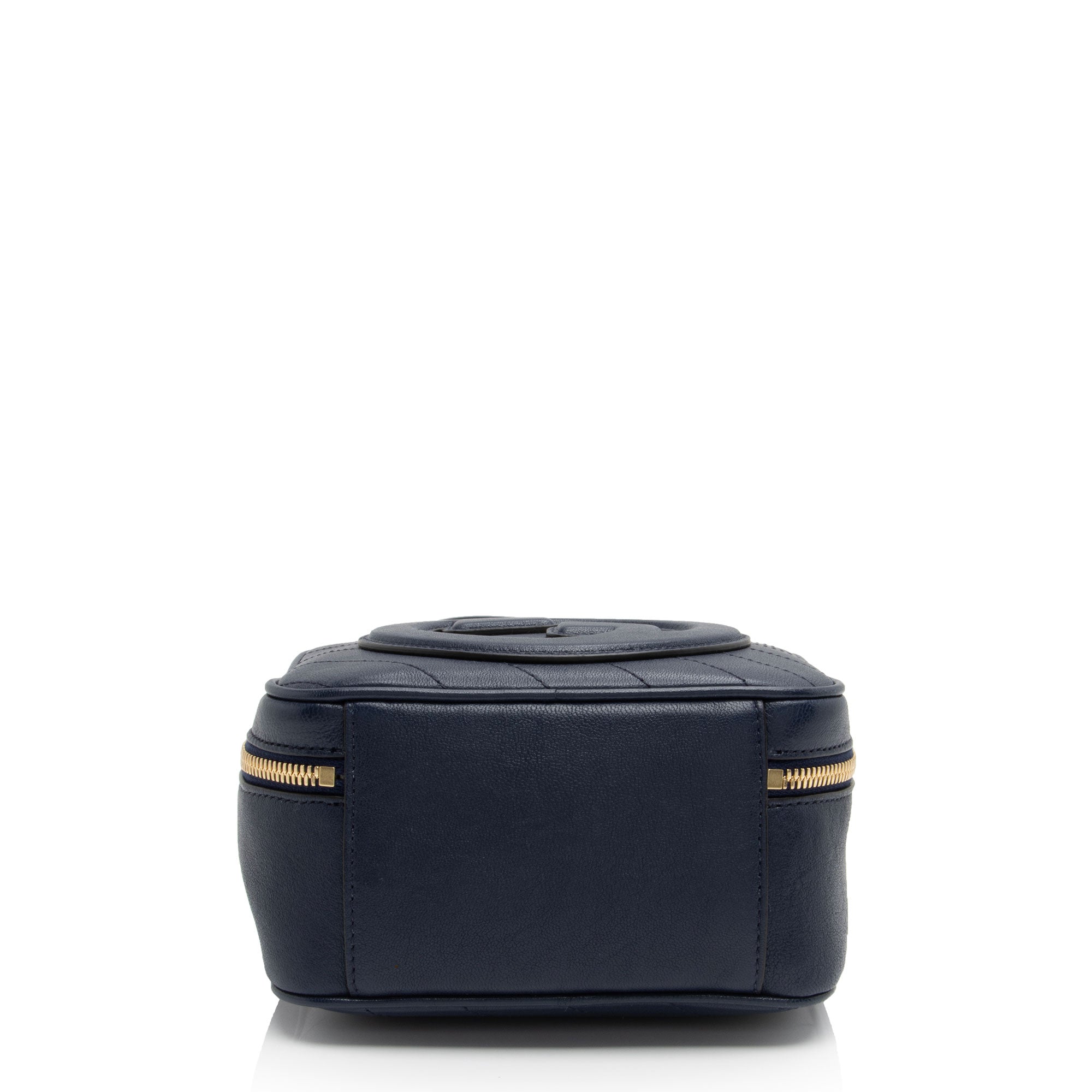 Gucci Diagonal Stitched Calfskin Blondie Top Handle (SHF-XClOQA)