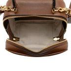 Gucci Diagonal Stitched Calfskin Blondie Top Handle (SHF-Nt6TPc)