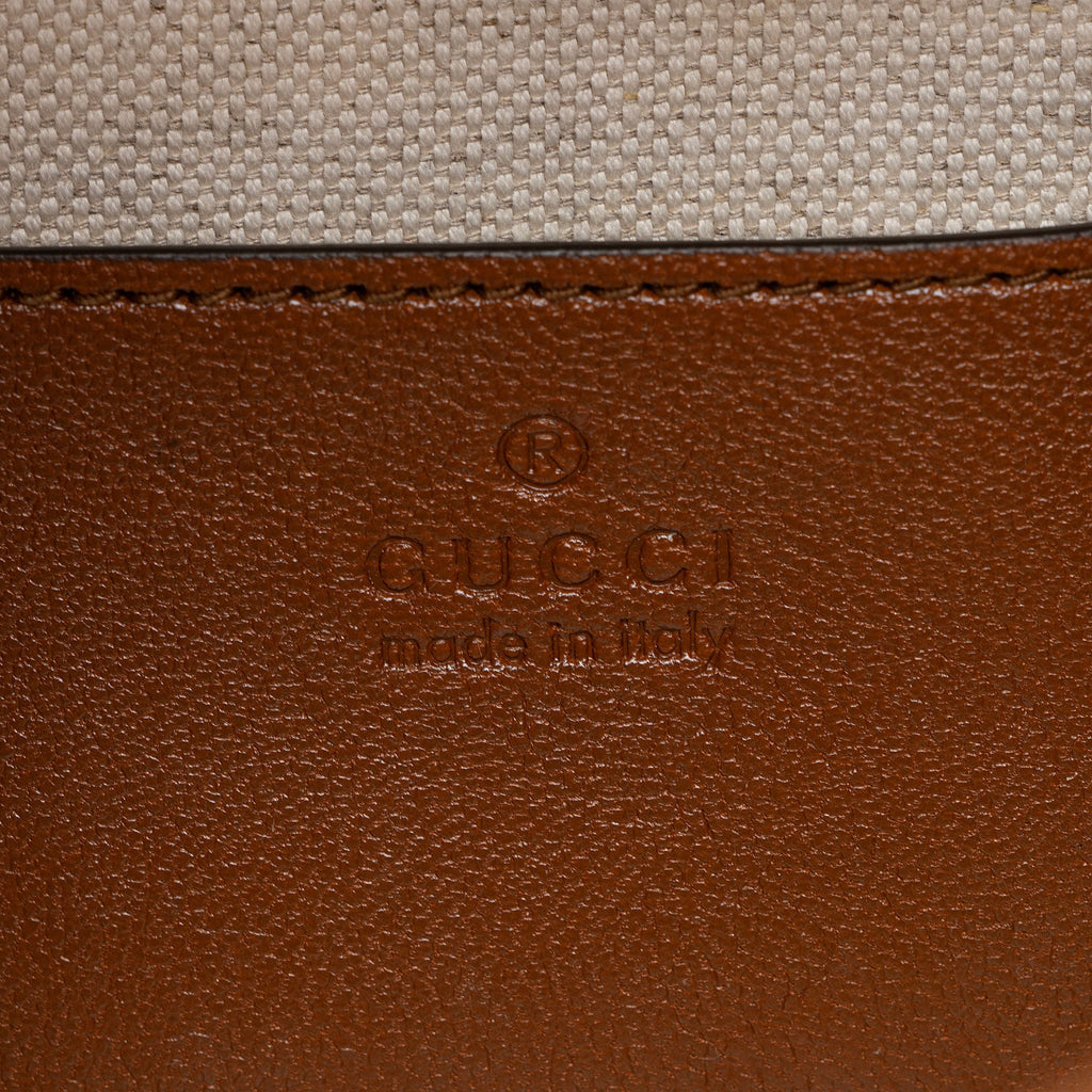 Gucci Diagonal Stitched Calfskin Blondie Top Handle (SHF-Nt6TPc)