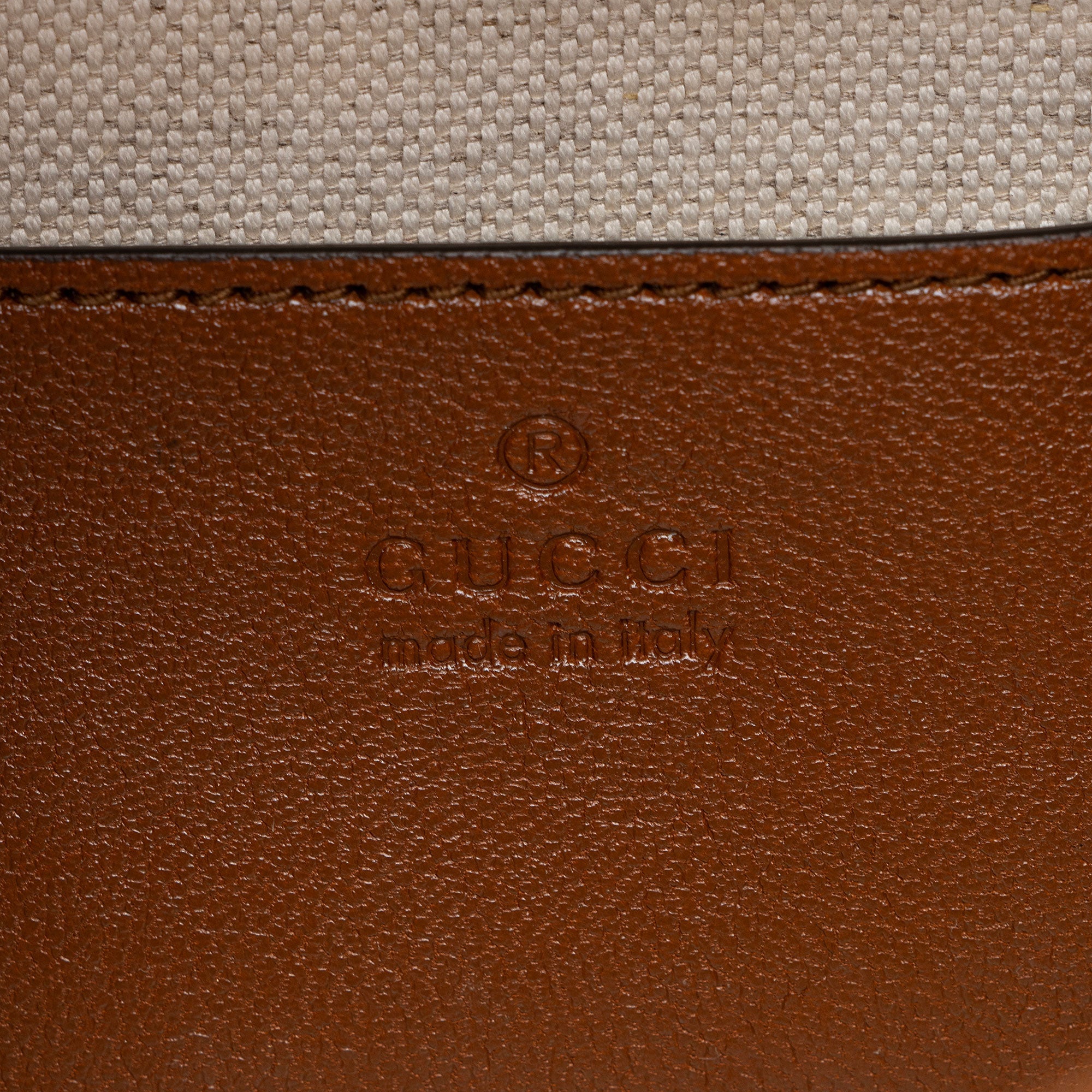 Gucci Diagonal Stitched Calfskin Blondie Top Handle (SHF-Nt6TPc)