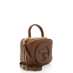 Gucci Diagonal Stitched Calfskin Blondie Top Handle (SHF-Nt6TPc)