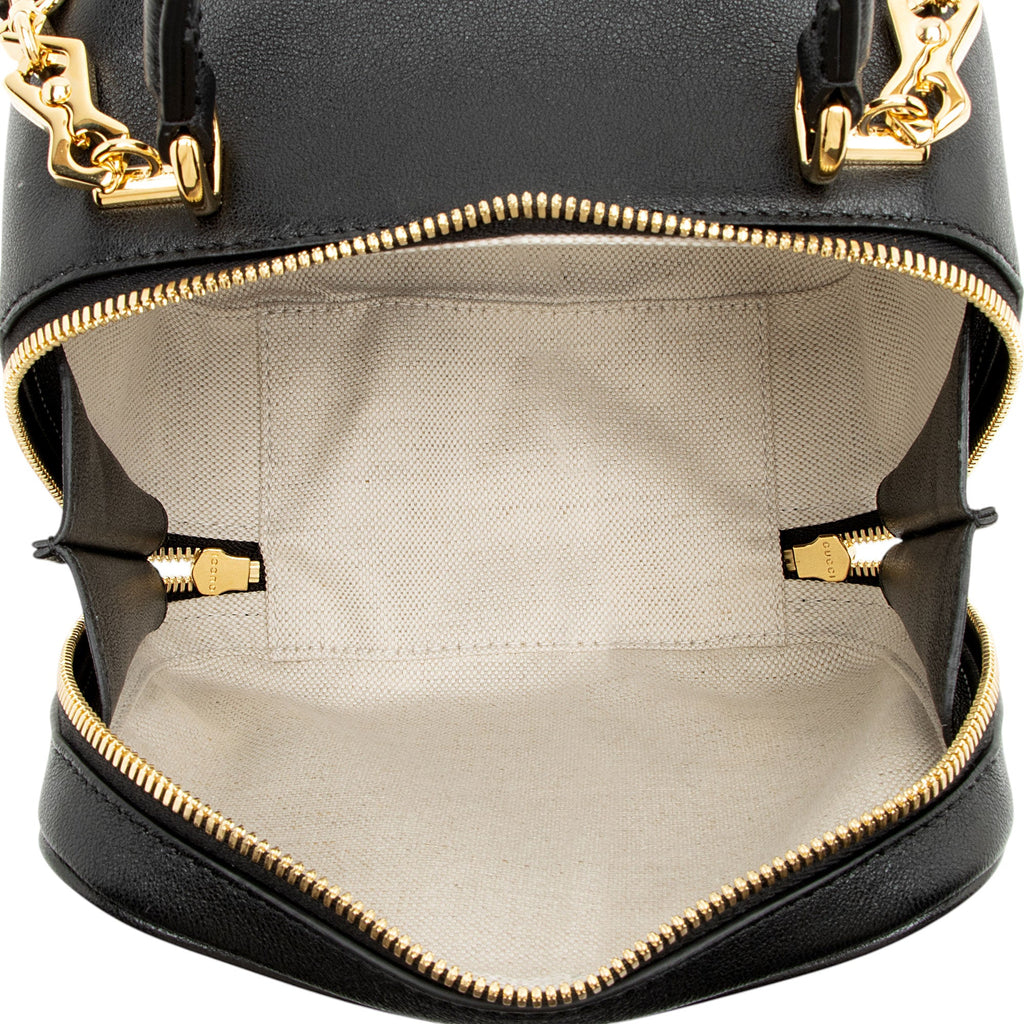 Gucci Diagonal Stitched Calfskin Blondie Top Handle