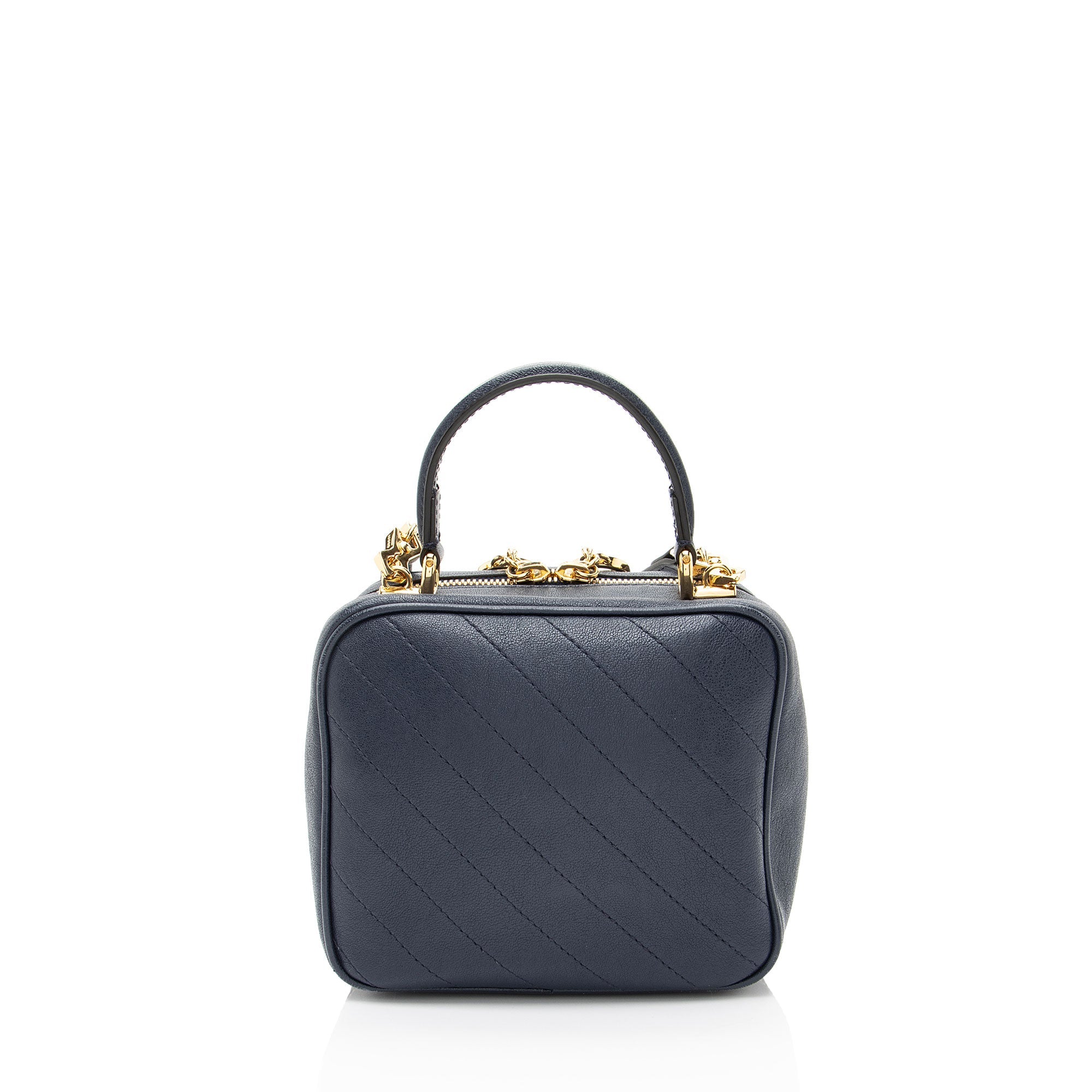 Gucci Diagonal Stitched Calfskin Blondie Top Handle