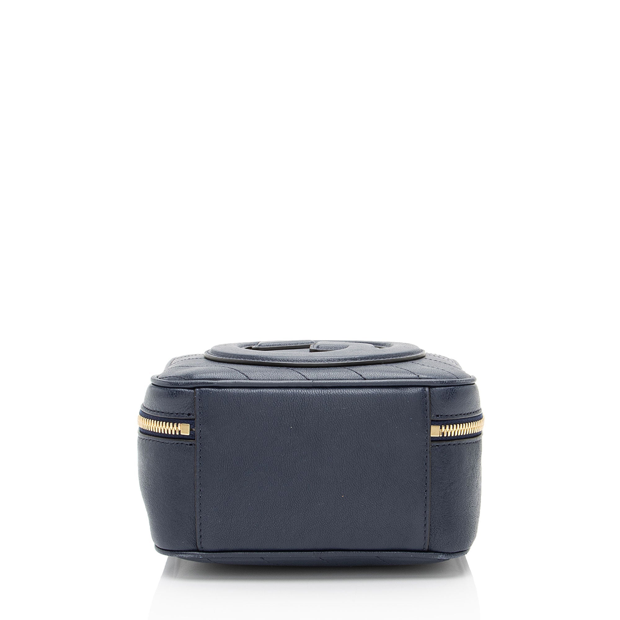 Gucci Diagonal Stitched Calfskin Blondie Top Handle