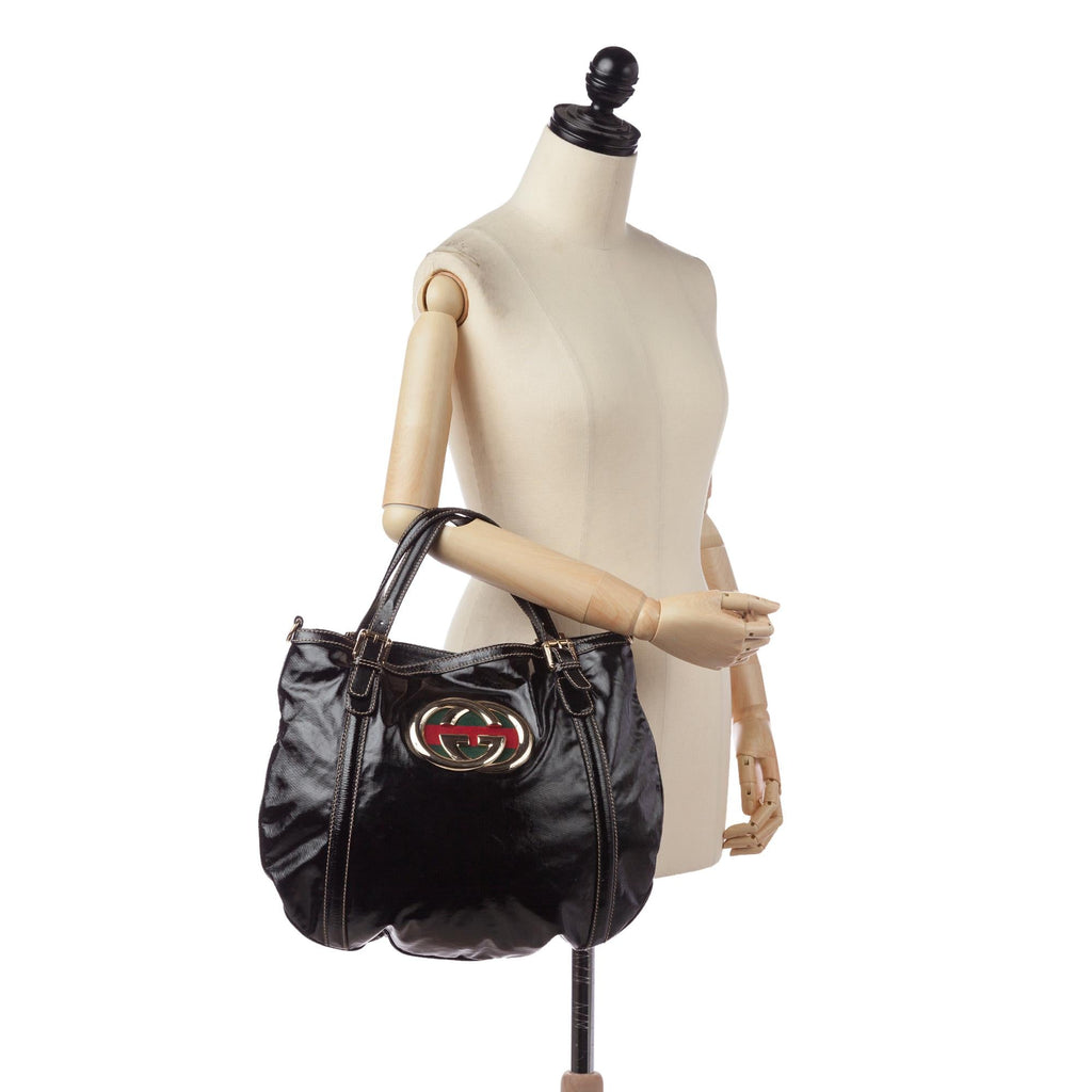 Gucci Dialux Britt Satchel (SHG-31291)