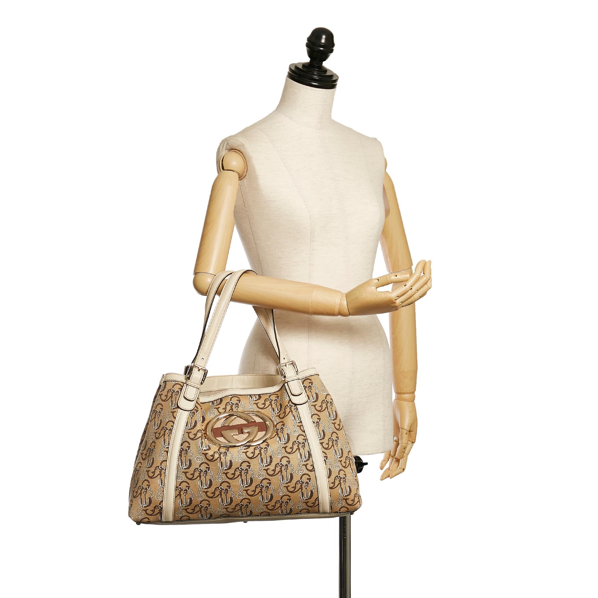 Gucci Dialux Britt Tote (SHG-34466)