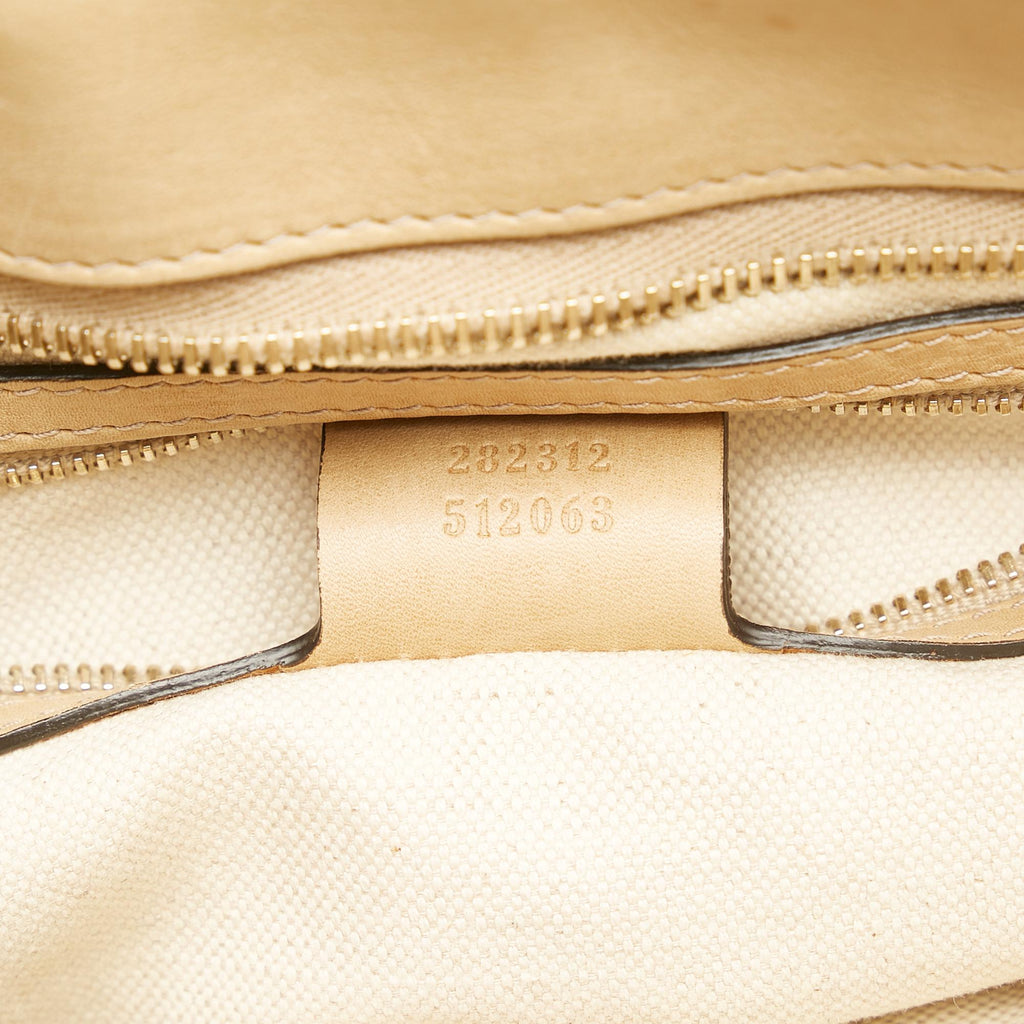 Gucci Diamante Bamboo Handbag (SHG-37943)
