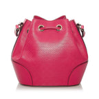Gucci Diamante Bright Leather Bucket Bag (SHG-29104)