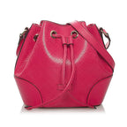 Gucci Diamante Bright Leather Bucket Bag (SHG-29104)