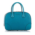 Gucci Diamante Bright Leather Satchel (SHG-32363)