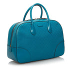 Gucci Diamante Bright Leather Satchel (SHG-34238)
