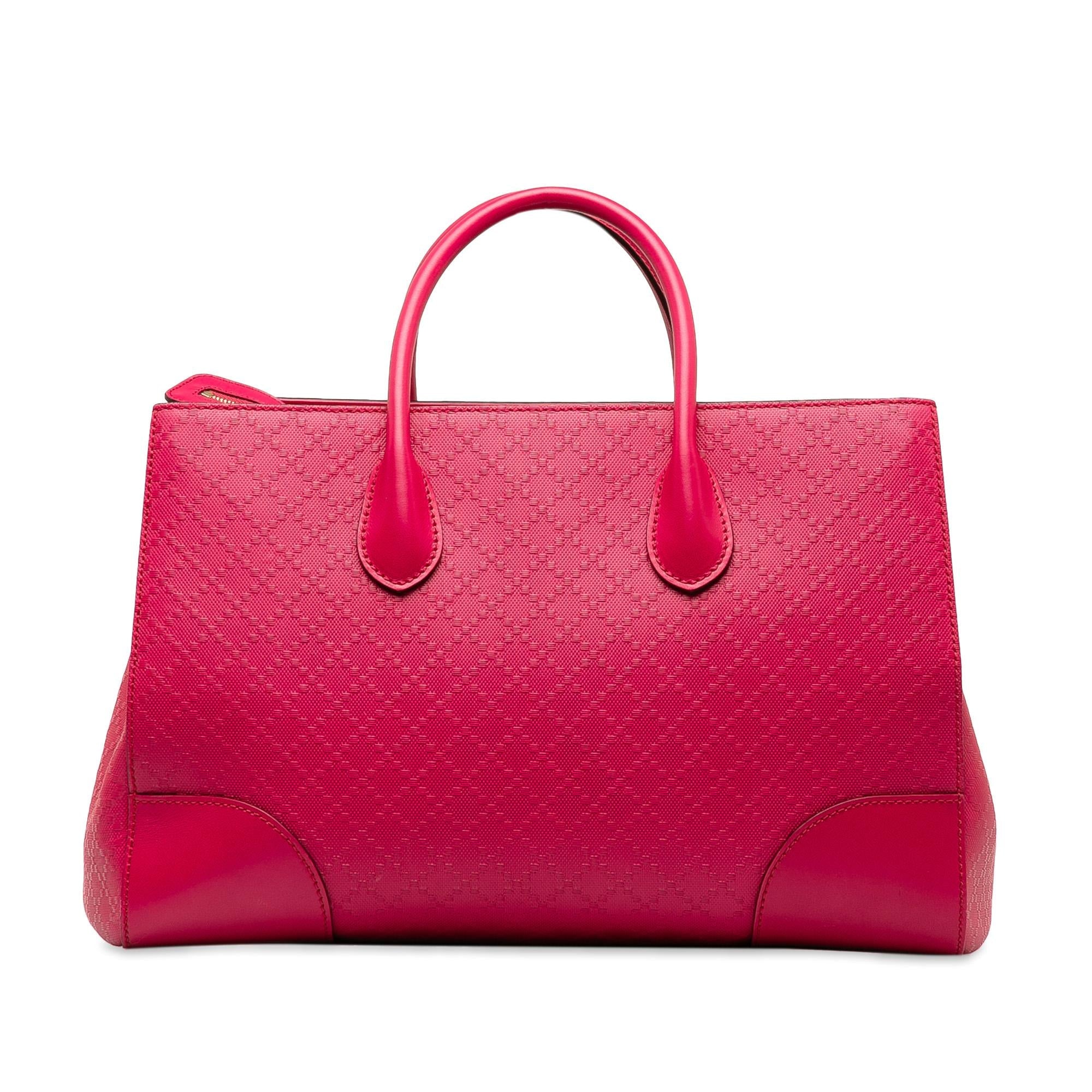 Gucci Diamante Bright Leather Satchel (SHG-pDINjv)