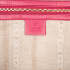 Gucci Diamante Bright Leather Satchel