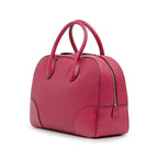 Gucci Diamante Bright Leather Satchel
