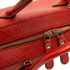 Gucci Diamante Bright Leather Satchel
