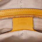 Gucci Diamante Bright Leather Satchel
