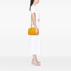 Gucci Diamante Bright Leather Satchel
