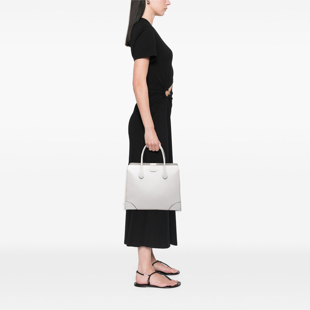 Gucci Diamante Bright Leather Tote