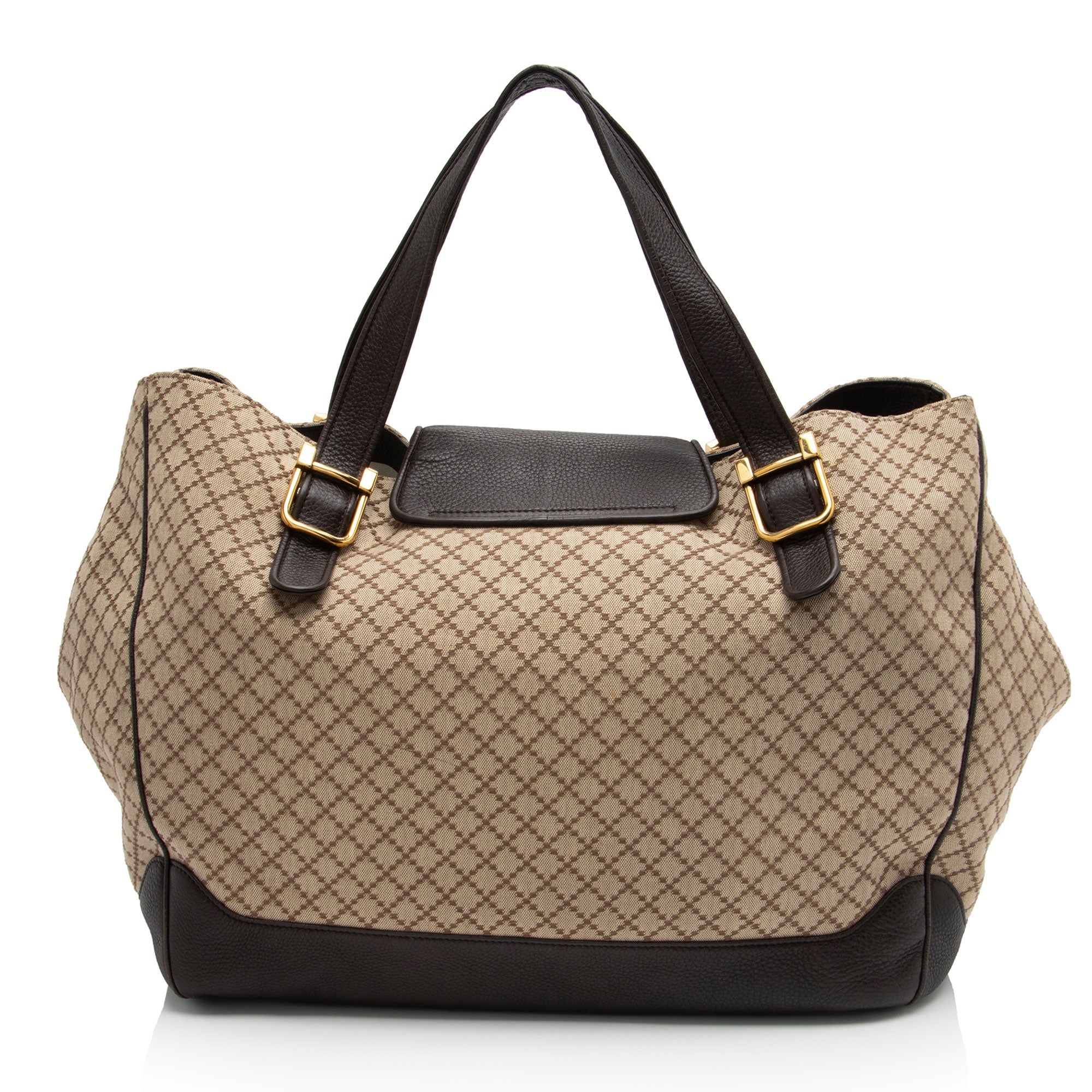 Gucci Diamante Canvas 1973 Large Tote (SHF-AvQrxb)