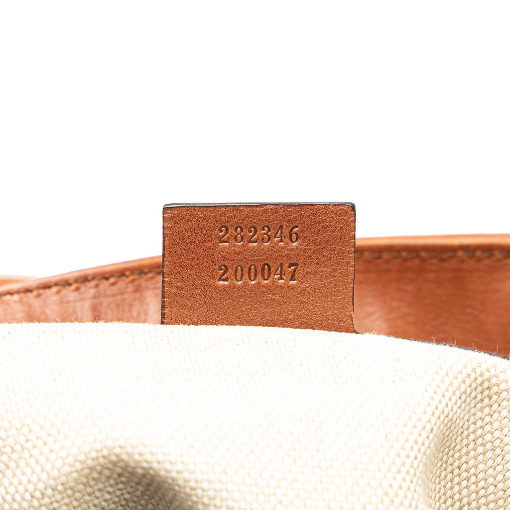 Gucci Diamante Canvas 1973 Satchel