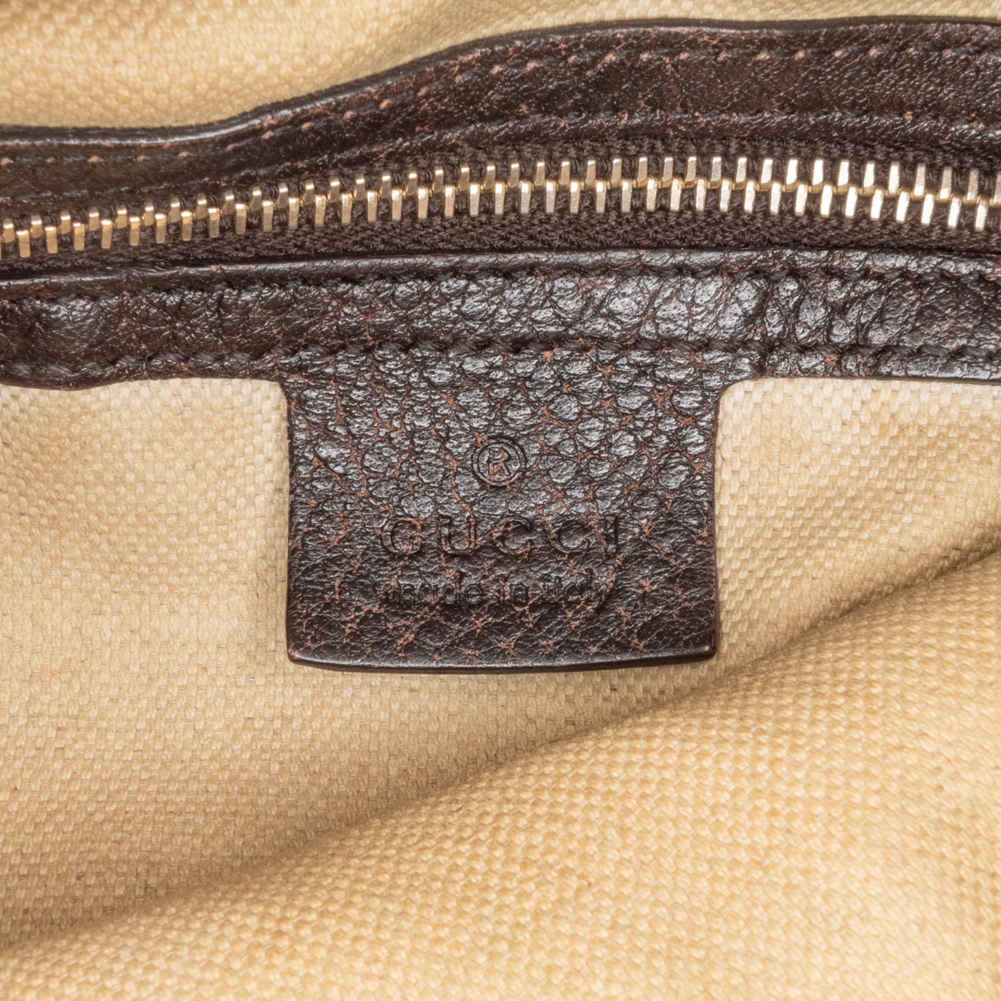 Gucci Diamante Canvas Catherine Shoulder Bag (SHG-13HDXh)