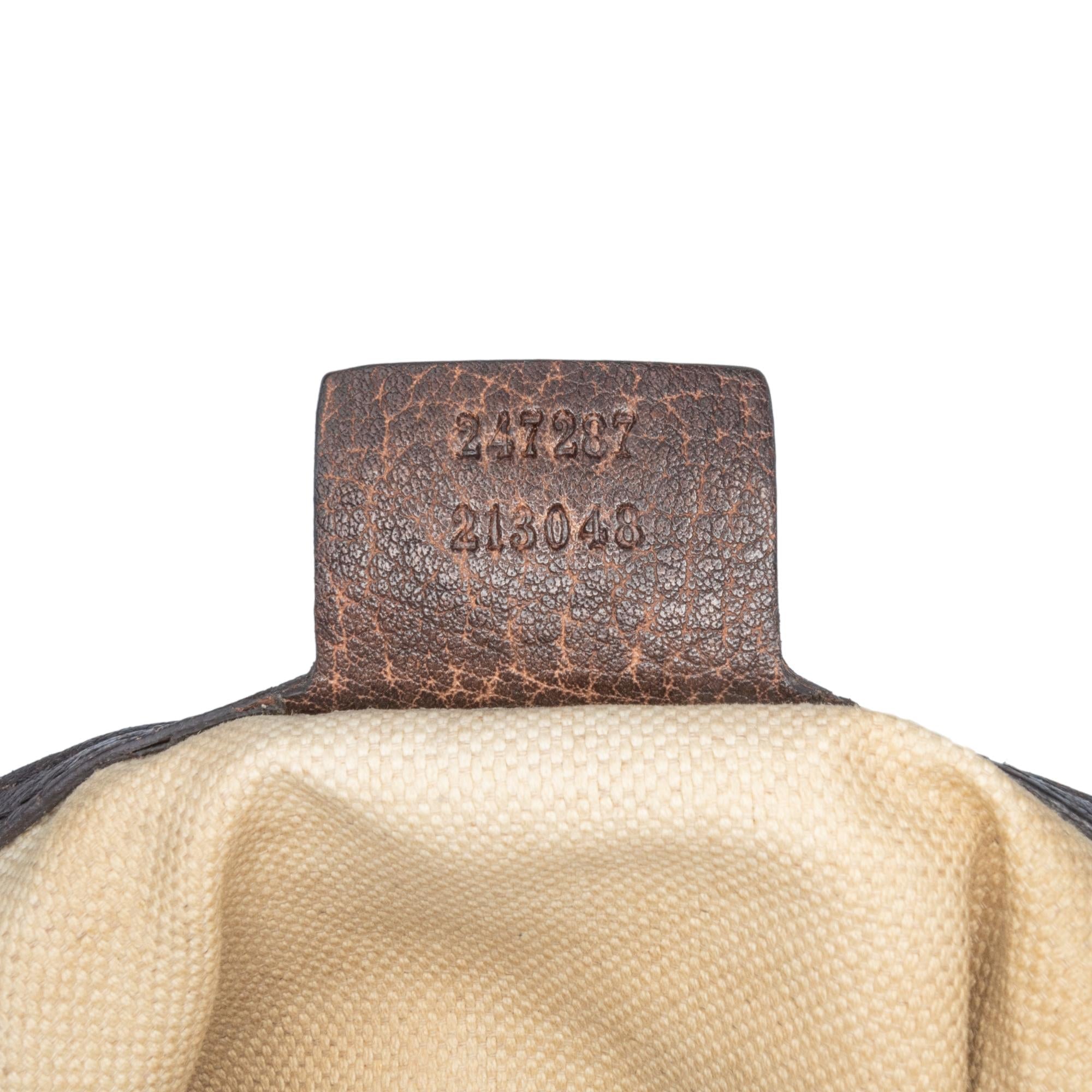 Gucci Diamante Canvas Catherine Shoulder Bag (SHG-13HDXh)