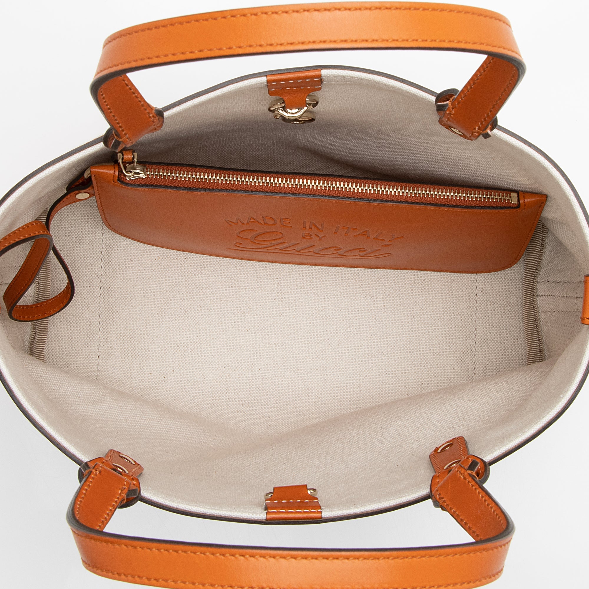Gucci Diamante Canvas Craft Small Tote (SHF-22433)