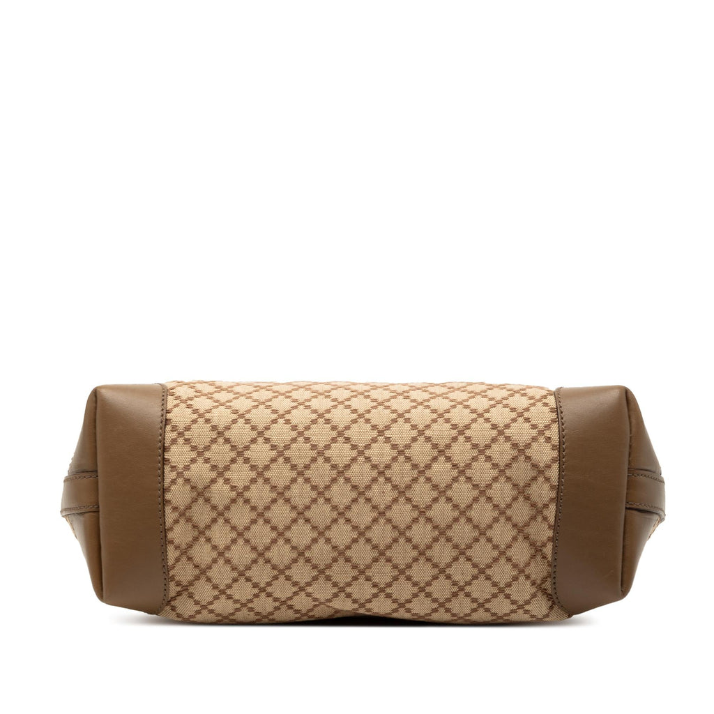 Gucci Diamante Canvas Craft Tote