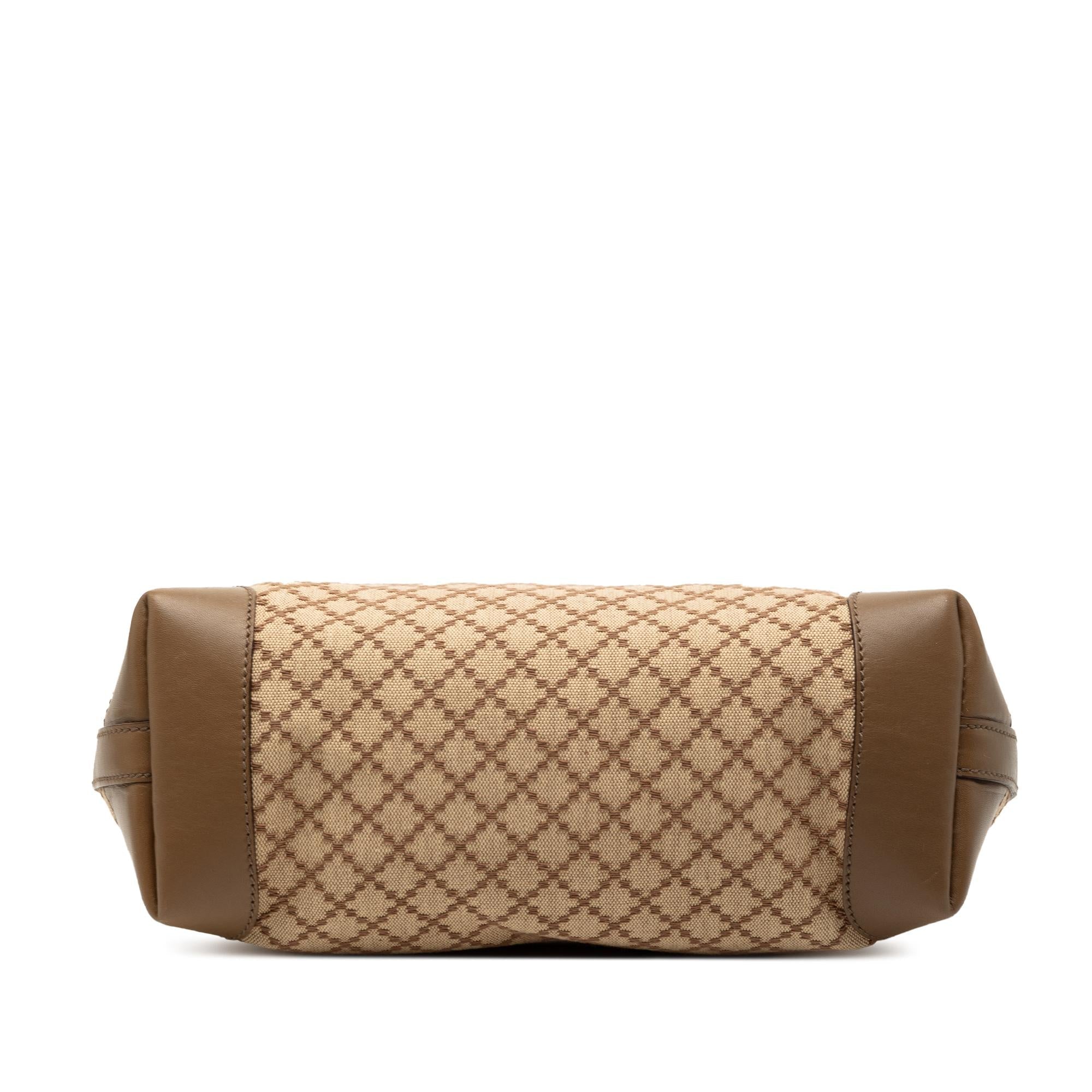 Gucci Diamante Canvas Craft Tote