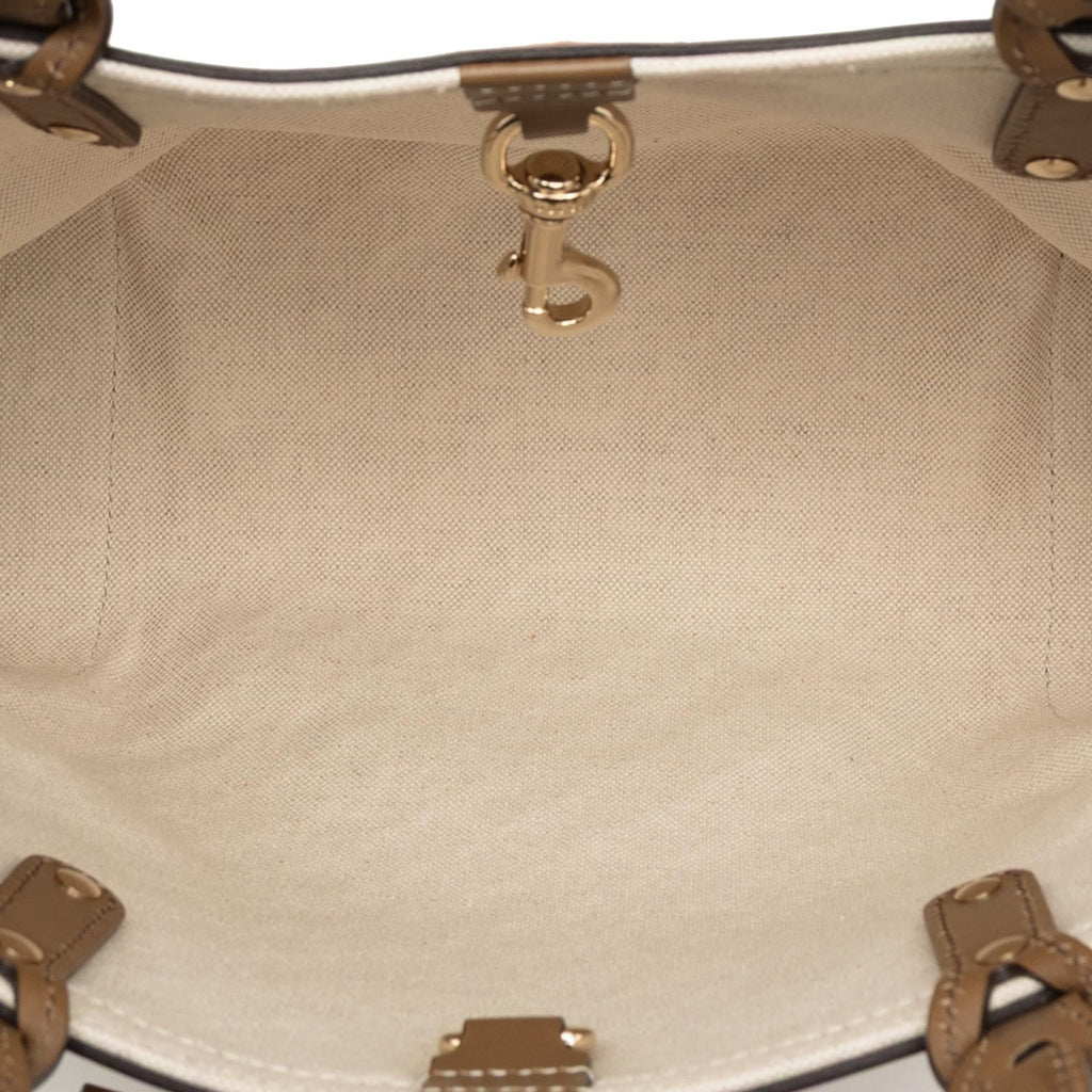 Gucci Diamante Canvas Craft Tote