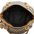 Gucci Diamante Canvas Sukey Medium Satchel