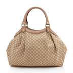 Gucci Diamante Canvas Sukey Medium Tote (SHF-XTmENi)