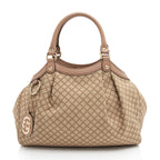 Gucci Diamante Canvas Sukey Medium Tote (SHF-XTmENi)