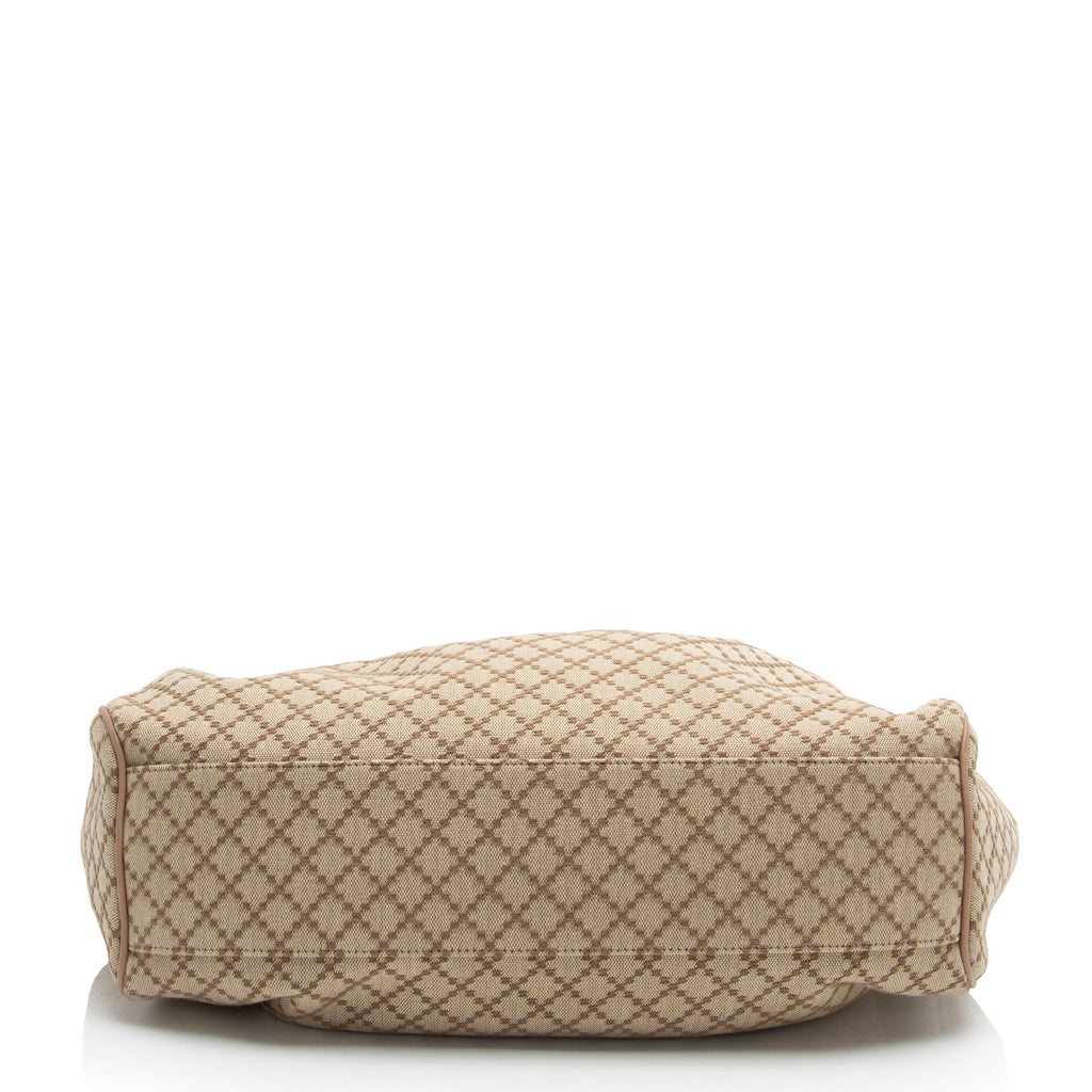 Gucci Diamante Canvas Sukey Medium Tote (SHF-uHQzf7)